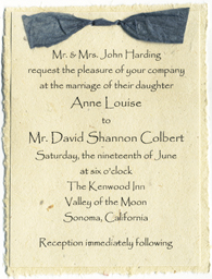 click to order printed and assembled invitations