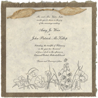 Seeded Aspen&nbsp;All Wildflower Design Invitation