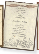 4.5" x 6" invitation overlay