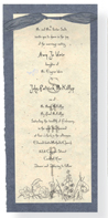 4" x 9" invitation overlay