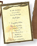 5" x 7" invitation overlay