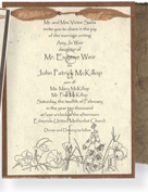 5" x 7" invitation overlay
