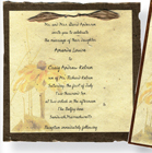 6" x 6" invitation overlay