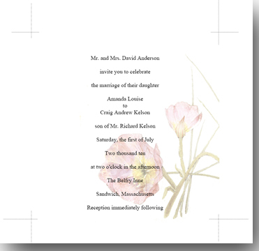 5.5" x 5.5" Invitation Template